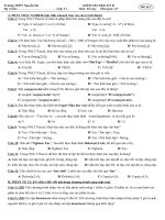 Kiểm tra học kỳ II Tin Hoc 11- Đề 2