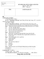 Đề KT Cuối kì II - Lop 4-5 (Vang)