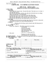 Giáo án Vật lí 10 - Chương IV