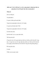 Khiếu nại về việc từ chối thụ lý vụ việc trợ giúp pháp lý; không thực hiện trợ giúp pháp lý; thay đổi người thực hiện trợ giúp pháp lý pot