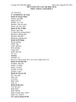 on tap hoc ki 2 tieng anh 3