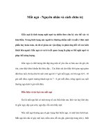 Mất ngủ - Nguyên nhân và cách chữa trị doc