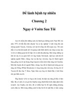 Để lành bệnh tự nhiên - Phần 4 ppsx