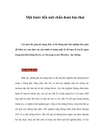 Một bước tiến mới chẩn đoán bào thai pps