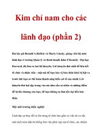 Kim chỉ nam cho các lãnh đạo (phần 2) pps