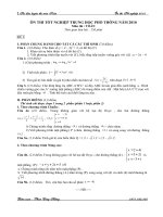 ĐỀ ÔN THI TN 2010 - ĐỀ SỐ 2