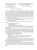 Tiêu chuẩn thuyên chuyển năm 2010, hồ sơ