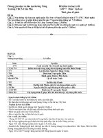 de kiem tra chat luong hoc ki 2