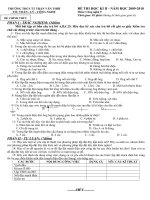 đề thi hkII - công nhgệ 9