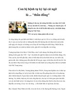 Con bị bệnh tự kỷ lại cứ ngỡ là ... 