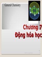 Chương 7 - Động hóa học pptx