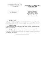 đề thi thành phố_2010_LT trồng trọt