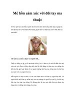 Mê hồn cảm xúc với đôi tay ma thuật ppsx