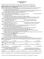 Đề Luyện thi ĐH môn Lý 25