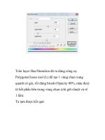 Blend tone màu nâu sáng với hiệu ứng background- P2 pdf