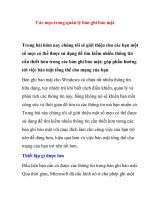 Các mẹo trong quản lý bản ghi bảo mật- P1 pptx