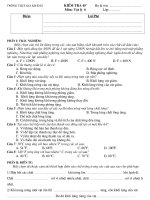 Kiểm tra 45'''' (07-08  đề 02)