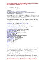 Anh ngữ sinh động bài 43 docx