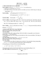 DE THI THU DAI HOC VA DAP AN 2010