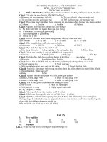 Đề thi  HK2 09-10 GDCD6(tham khảo)