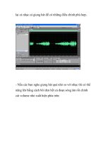 Hướng dẫn thu âm bằng Adobe Audition 3 + Link download và cài đặt- P2 ppsx