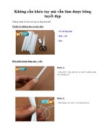 Không cần khéo tay mà vẫn làm được bông tuyết đẹp ppsx