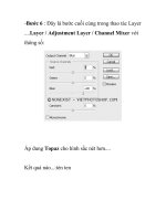 Color Blending - Blend tạo tone màu rực và nổi bật- P4 pdf