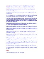 Câu hỏi quản trị kinh doanh pptx