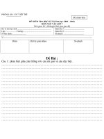 De thi HK II Van 7( 2009-2010)