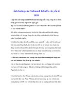 Ảnh hưởng của Outbound link đến các yếu tố SEO Cuộc bàn cãi xung quanh Outbound docx