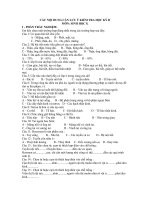 Tài liệu hướng dẫn và đề cương ôn tập Sinh 8 kì 2