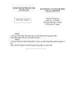 đề thi thành phố_2010_TH trồng trọt