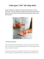 5 thói quen “xấu” khi uống thuốc pps