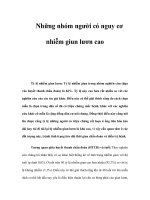 Những nhóm người có nguy cơ nhiễm giun lươn cao docx