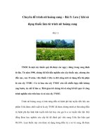 Chuyên đề trinh nữ hoàng cung – Bài 5: Lưu ý khi sử dụng thuốc làm từ trinh nữ hoàng cung (Kỳ 1) pdf