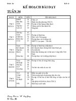 GA tuần 34-lớp 4 chuẩn KTKN