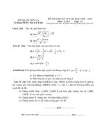 Đề kiểm tra HK II (09-10)