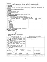 Giáo an sinh học 7 năm học 2009-2010