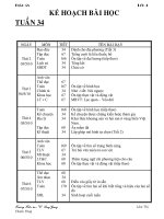 GA lớp 4 tuần 34 Chuẩn KTKN