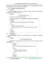 Giáo Trình Lập Trình Ứng Dụng CSDL Web ASP- P10 pptx