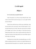 Cơ thể người - Phần 4 pps