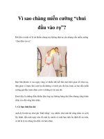 Vì sao chàng miễn cưỡng “chui đầu vào rọ”? ppsx