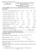 ĐỀ THI TOÁN 6 HỌC KỲ 2