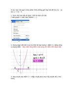 TẠO MIỀN TÍNH DIỆN TÍCH HÌNH PHẲNG BẰNG GSP