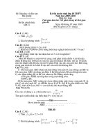 Đề tuyển sinh vào 10 các tỉnh