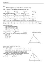 Tuyển tập đề thi Toán 7