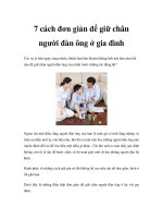 7 cách đơn giản để giữ chân người đàn ông ở gia đình doc