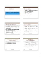 BÀI GIẢNG NGHIỆP VỤ NGÂN HÀNG THƯƠNG MẠI