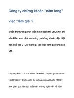 Công ty chứng khoán 