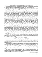 Suy nghi ve nguoi thay